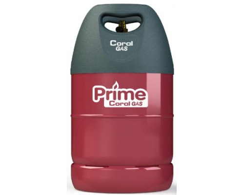Φιάλη υγραερίου Coral Gas® Prime10 κιλών (το περιεχόμενο)